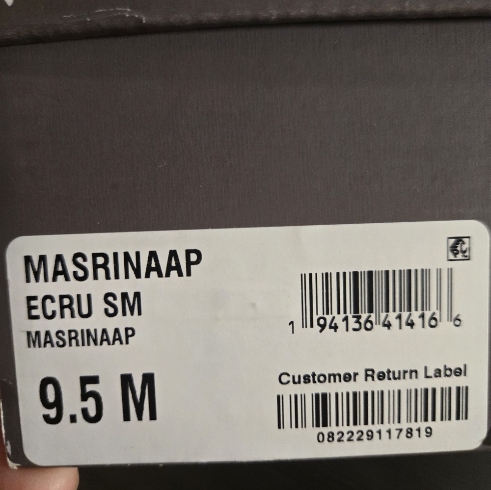 Style & Co Masrina Ankle Boots Ecru Cream Block Heel Size 9.5 NEW - Picture 7 of 7